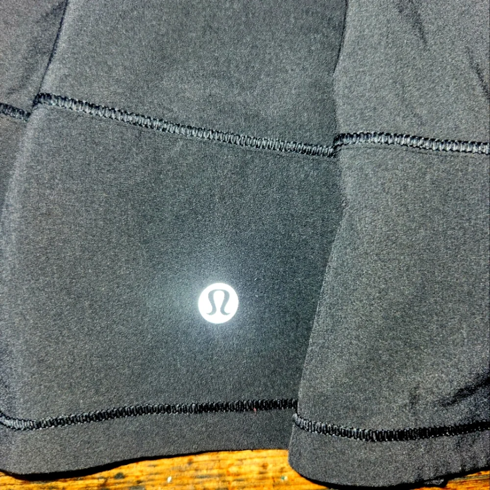 Lululemon Athetica Black Pace Rival Skirt